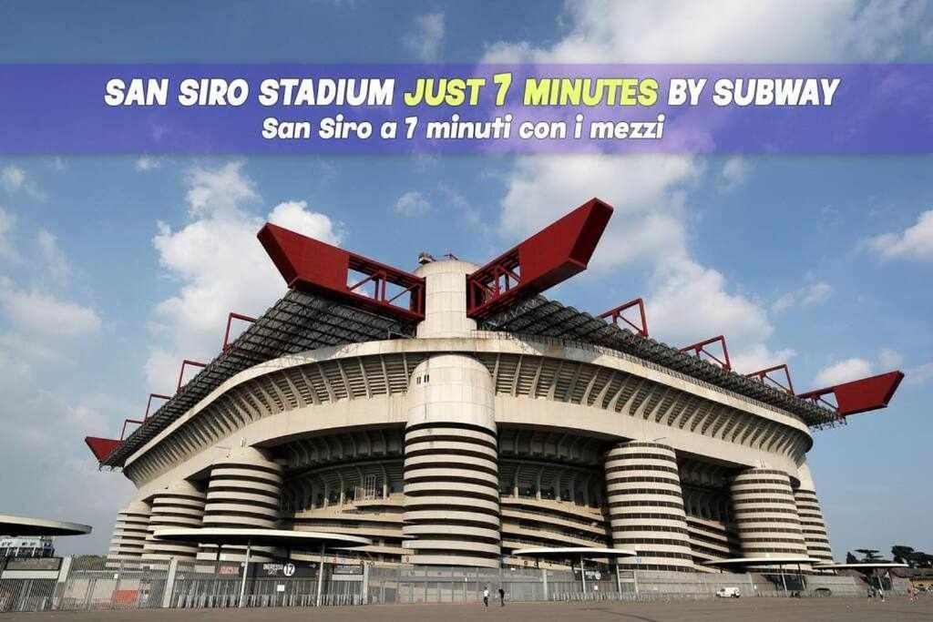 San Siro A 7 Minuti Stanza Top Con Zone Comuni Milan Extérieur photo